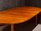 Mid-Century Danish Teak Table with 3 Extensions, Image 20