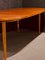 Dänischer Mid-Century Teak Tisch mit 3 Verlängerungen 18