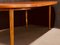 Mid-Century Danish Teak Table with 3 Extensions, Image 21