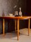 Mid-Century Danish Teak Table with 3 Extensions, Image 5