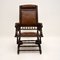 Victorian Leather Rocking Chair 2