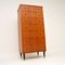 Vintage Mahogany & Brass Tallboy Chest of Drawers, 1960s, Image 7
