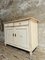 Antique Sideboard or Cupboard in Cream White 18