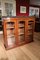 Three Door Bookcase Cabinet in Mahogany, Image 10