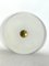 Round Lido Opaline Glass Ceiling Lamp from Stilux Milano, 1960s 11