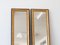 Gilt and Painted Mirrors, Set of 2 3