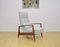 Mid-Century Armchair with Folding Footrest, 1960s 1