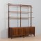 Scandinavian Two Bay Rosewood Free-Standing Wall Unit, Norway, 1960s 2