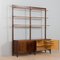 Scandinavian Two Bay Rosewood Free-Standing Wall Unit, Norway, 1960s 7