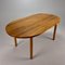 Vintage Oval Dining Table in Pine, 1970 1