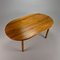 Vintage Oval Dining Table in Pine, 1970 4