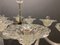 Extra Large Murano Glass Chandelier from Barovier, 1920s, Image 3