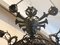 Wrought Iron Chandelier, 1940s, Image 7