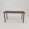 Mid-Century Bench in Teak with Brass Feet, Italy, 1950s, Image 11