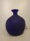 Art Glass Blue Murano Vase 7