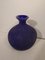 Art Glass Blue Murano Vase, Image 6