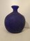 Art Glass Blue Murano Vase 1
