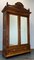 Antique French Wardrobe with Mirrors, Image 2