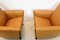 F330 Cordoba Lounge Chairs in Soft Ochre Leather by Gerard Van Den Berg for Artifort, Set of 2, Image 10