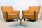 F330 Cordoba Lounge Chairs in Soft Ochre Leather by Gerard Van Den Berg for Artifort, Set of 2, Image 3