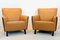 F330 Cordoba Lounge Chairs in Soft Ochre Leather by Gerard Van Den Berg for Artifort, Set of 2, Image 13