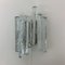 Wall Lamp in Frosted Ice Glass by J. T. Kalmar for Kalmar Franken Kg, 1960s 1