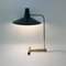 Lampe de Bureau en Laiton, 1950s 3