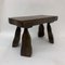 Brutalist Solid Wood Side Tables, 1970s, Set of 2 33