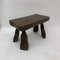 Brutalist Solid Wood Side Tables, 1970s, Set of 2, Image 35