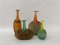 Rio Face Vases by Kjell Engman for Kosta Boda, Sweden, Set of 4, Image 5