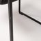 Stühle aus schwarzem Metall mit grauem Stoffgestell von Burkhard Vogtherr für Arco, 10er Set 8