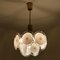 White Glass Disc Pendant from Vistosi, Italy, 1970s, Image 13
