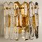 Palazzo Wall Lights in Brass & Glass by J.T. Kalmar, Set of 5 5