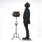 Wrought Iron Perch with Vase Holder 2