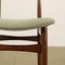 Vintage Oak Side Chairs, 1960s, Set of 6 5