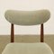 Vintage Oak Side Chairs, 1960s, Set of 6, Image 4
