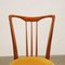 Italian Dining Chairs in Beech, 1950s, Set of 2 3