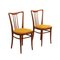 Italian Dining Chairs in Beech, 1950s, Set of 2 1