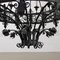 Wrought Iron Chandelier, Image 12
