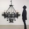 Wrought Iron Chandelier 2