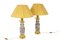 Table Lamps in Porcelain of Canton & Bronze, 1880s, Set of 2 1