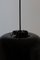 Large Black Headhat Bowl Pendant Lamp by Santa & Cole, Image 6