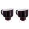 Carafes Bordeaux et Blanc Opalin par Pulpo, Set de 2 1