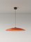 Large Red Headhat Plate Pendant Lamp by Santa & Cole, Image 4