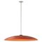 Large Red Headhat Plate Pendant Lamp by Santa & Cole 1