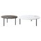 Medium and Large Marble Gruff Coffee Tables by Un’common, Set of 2 1