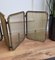 Italian Gilt Brass Fireplace Screen or Fire Screen, 1960s 5