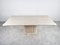 Vintage Dining Table in Travertine, 1970s 5