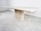 Vintage Dining Table in Travertine, 1970s 10