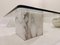 Mid-Century Metaphora Coffee Table in White Marble by Massimo & Lella Vignelli, Image 4